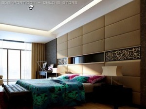 bedroom 002 3D Model