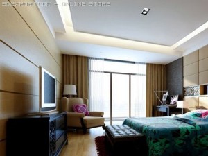 bedroom 002 3D Model