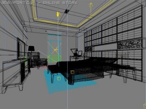 bedroom 002 3D Model