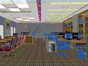 office 001 3D Model