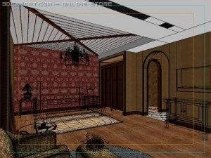 quarto 007 Modelo 3D
