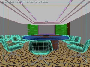 meeting room 004 3D Model