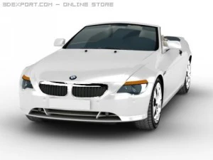 बीएमडब्ल्यू 6 3D मॉडल