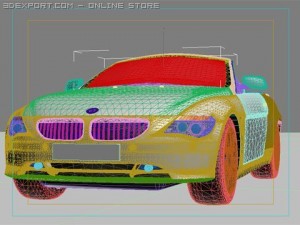 bmw 6 Modello 3D