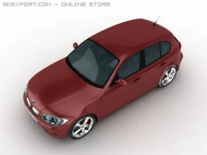 bmw 1 3D Model
