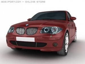 bmw 1 Modèle 3D