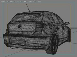 bmw 1 Modèle 3D