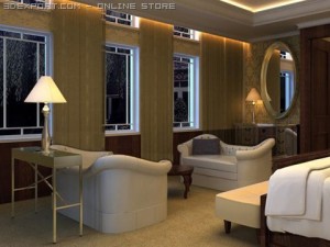 bedroom 0017 3D Модель