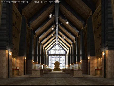 exhibit 01 3D Model .c4d .max .obj .3ds .fbx .stl .blend 