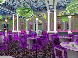 restaurant 05 Model 3D