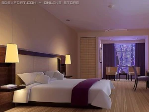 bedroom 011 3D Model