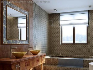 bathroom 003 3D Model