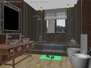 bathroom 003 3D Model