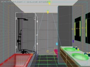 bathroom 004 Modèle 3D