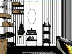 bathroom 005 Modèle 3D