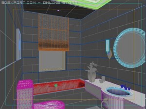 bathroom 006 3D Modell