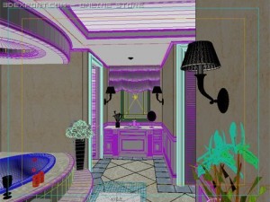 bathroom 008 3D 모델