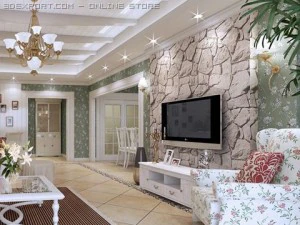 living room 038 3D Model