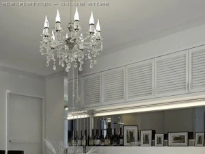 living room 028 3D Model