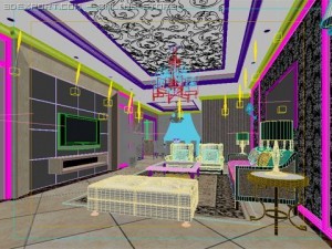 living room 041 3D Model