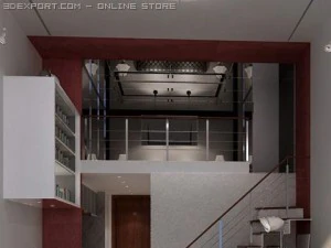 living room 031 3D Model