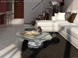 living room 031 3D Model