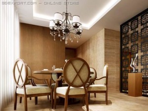dining  living room 003 3D Model