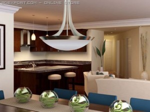 dining  living room 010 3Dモデル