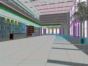photorealistic lobby 004 3D Model