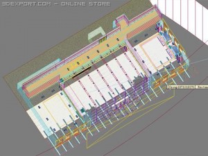 photorealistic lobby 004 3D Model