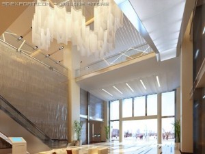 photorealistic lobby 003 3D-Modell