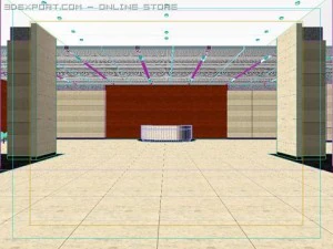 photorealistic lobby 010 3D Model