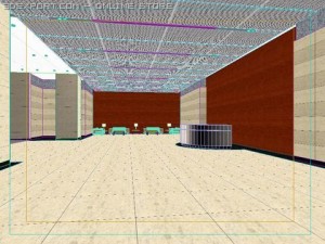 photorealistic lobby 010 3D Model