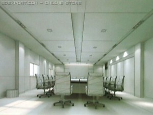 photorealistic conference meeting room 008 3Dモデル