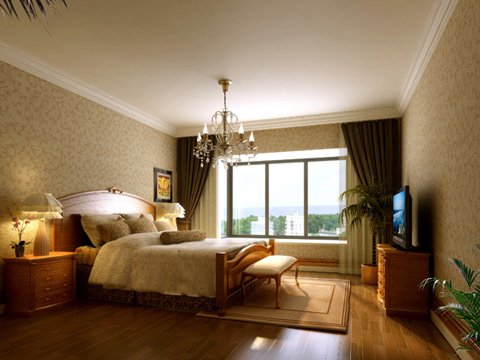 photorealistic bedroom 021 3D 모델 .c4d .max .obj .3ds .fbx .stl .blend 