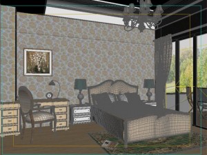 photorealistic bedroom 022 Modèle 3D