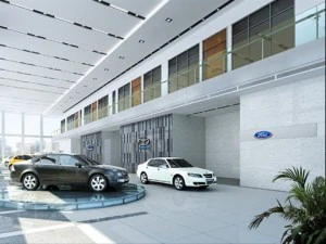 car showroom 3D Model
