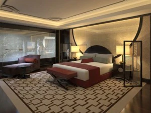photorealistic bedroom 024 3D Model