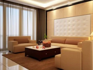 photorealistic living room 051 3D Model