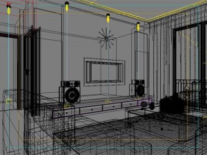 photorealistic living room 051 Modelo 3D