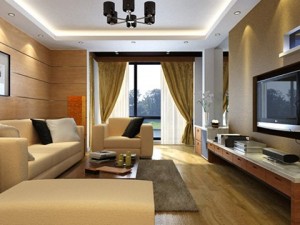 photorealistic living room 053 Modelo 3D