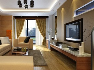 photorealistic living room 053 Modello 3D