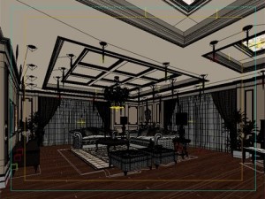 photorealistic living room 056 3D मॉडल