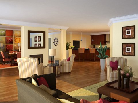living dining room kitchen 058 Modello 3D .c4d .max .obj .3ds .fbx .stl .blend