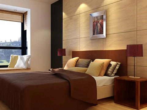 photorealistic bedroom 025 3D Model .c4d .max .obj .3ds .fbx .stl .blend