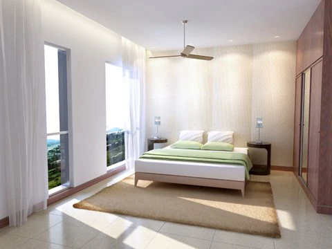 photorealistic bedroom 026 3D Model .c4d .max .obj .3ds .fbx .stl .blend