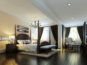 photorealistic bedroom 027 3D Модель