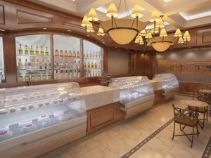 bakery shop interior 3D Model