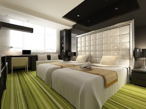 hotel room or bedroom 002 3D Model