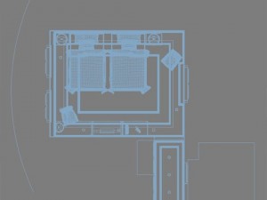 hotel room or bedroom 004 3D Model